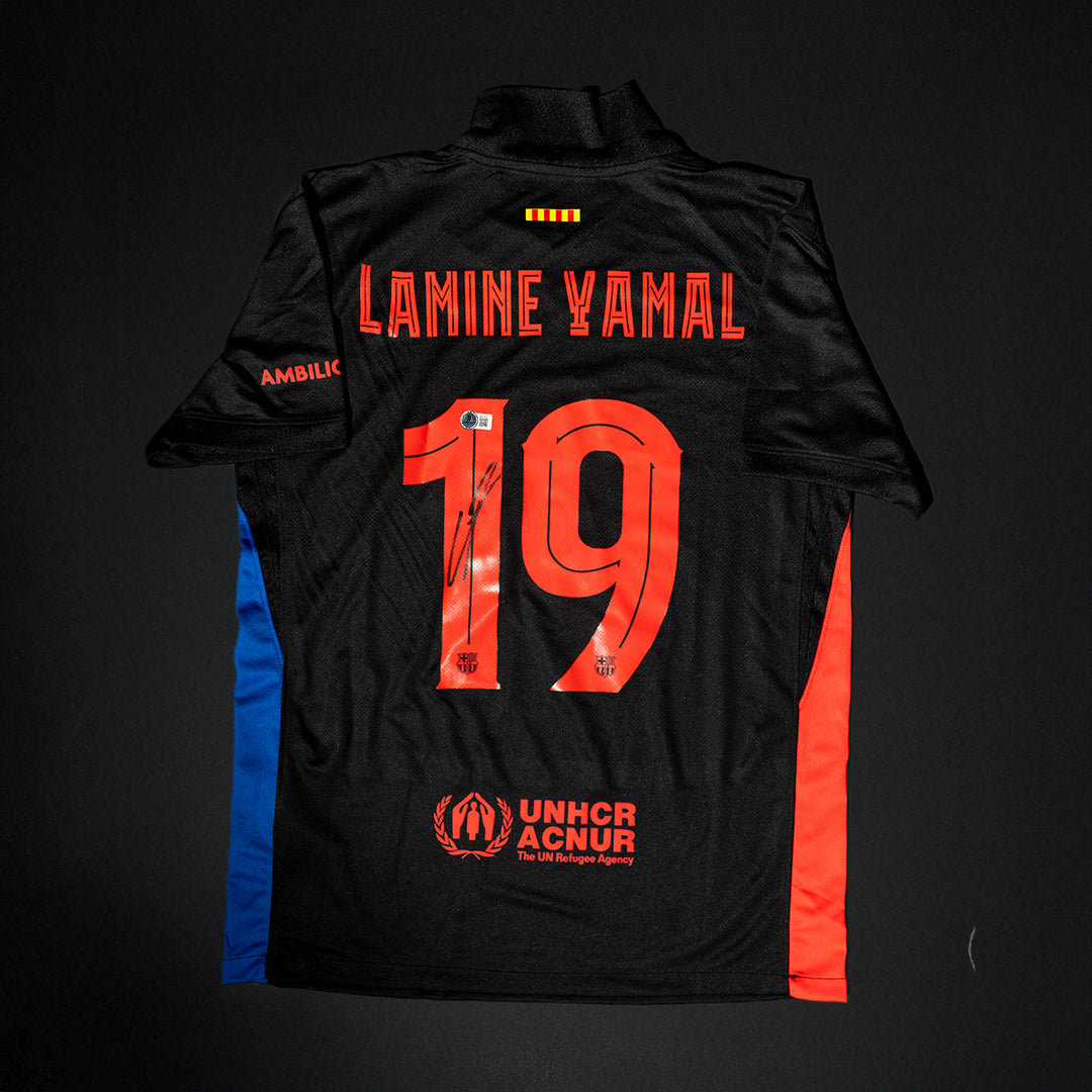 Jersey Firmado Lamine Yamal - Barcelona